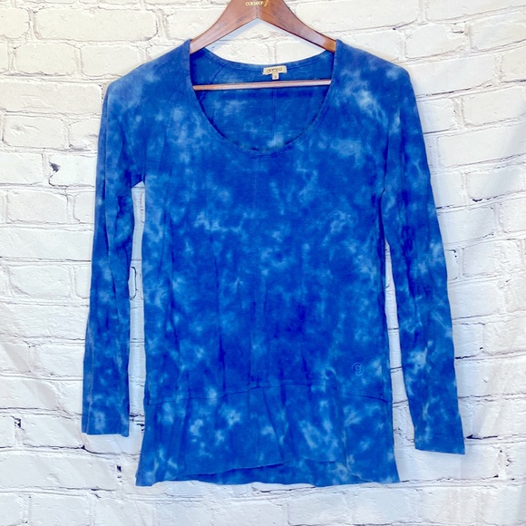 Gramicci Blue Tye-Dye Long Sleeve Top Size Small Excellent Condtion - Picture 1 of 12